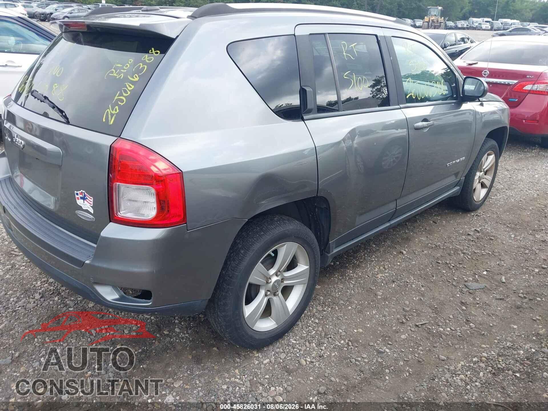 JEEP COMPASS 2012 - 1C4NJCEA7CD589681