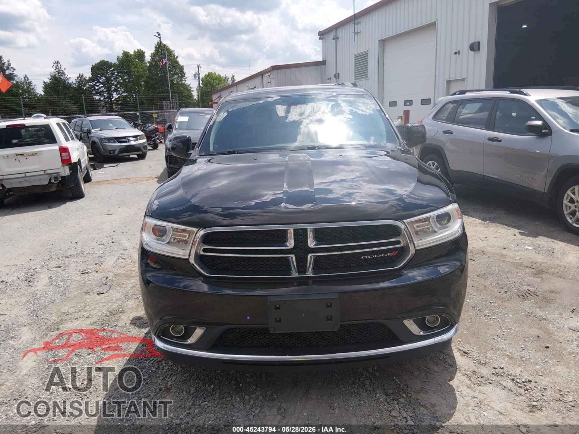 DODGE DURANGO 2019 - 1C4RDJAG0KC839841