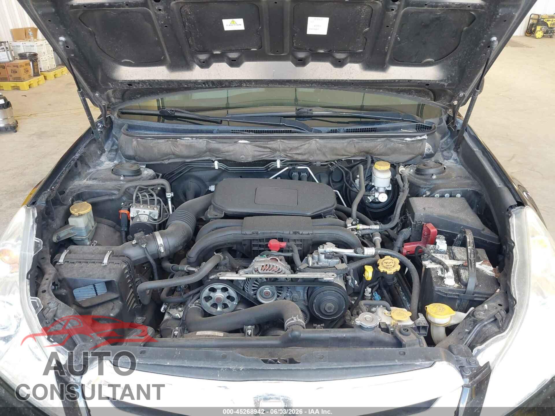 SUBARU OUTBACK 2012 - 4S4BRBCC7C3206480