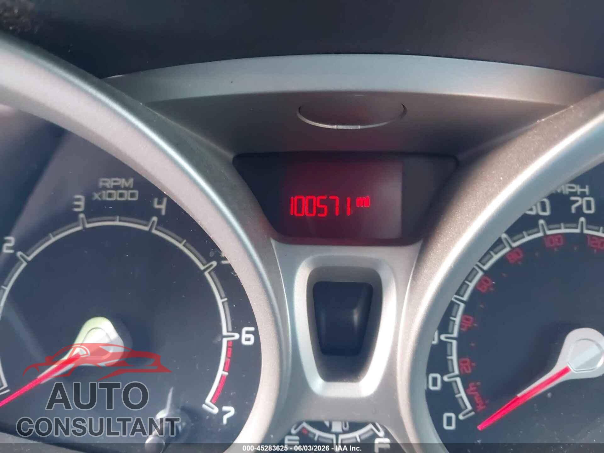 FORD FIESTA 2012 - 3FADP4EJ9CM106928