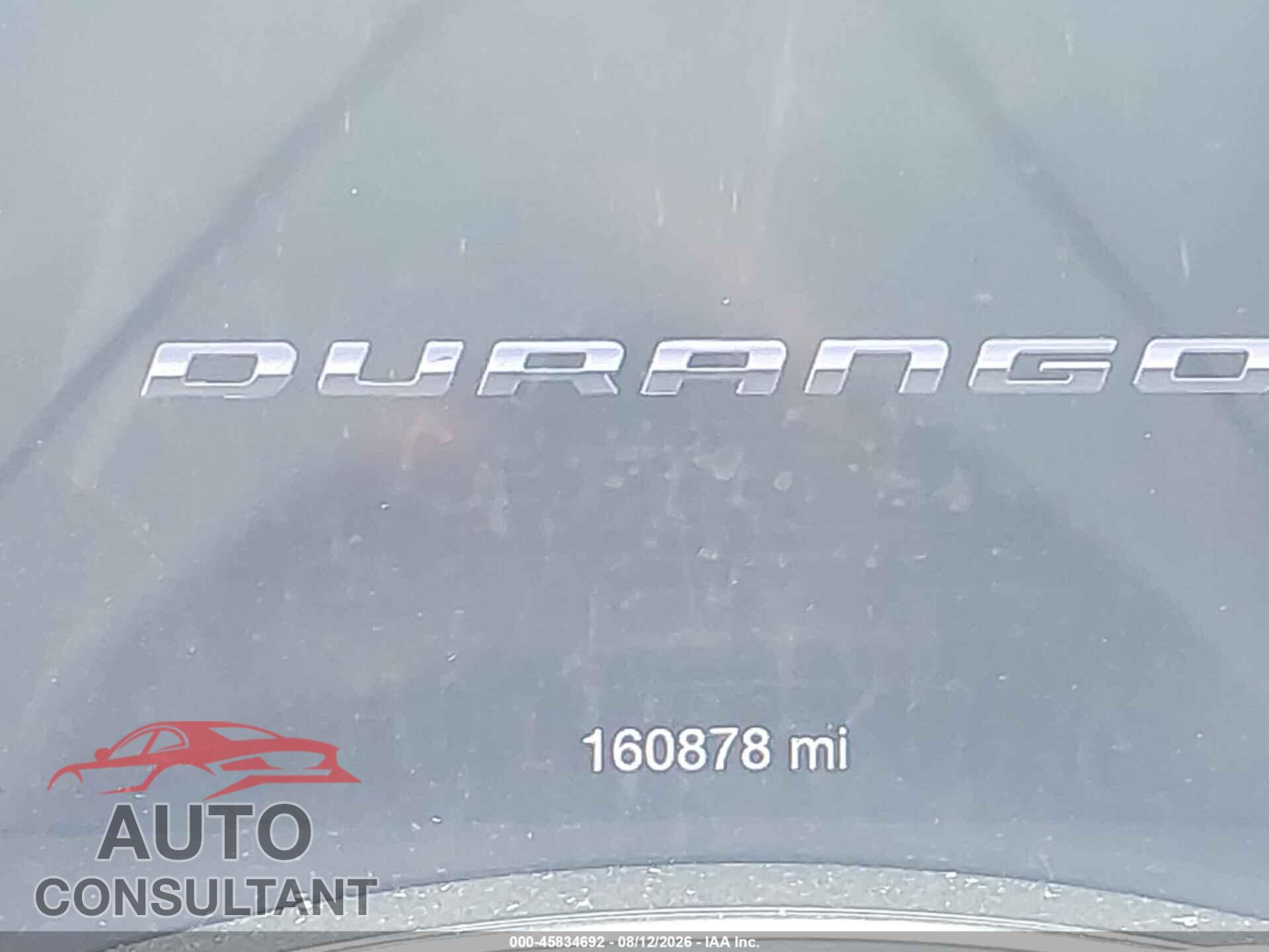 DODGE DURANGO 2019 - 1C4RDHAG3KC604634