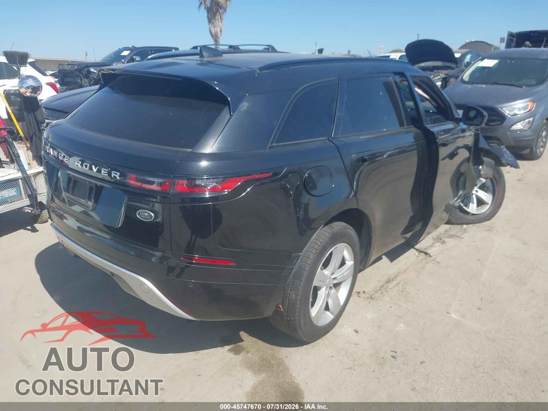 LAND ROVER RANGE ROVER VELAR 2020 - SALYB2EX2LA286455