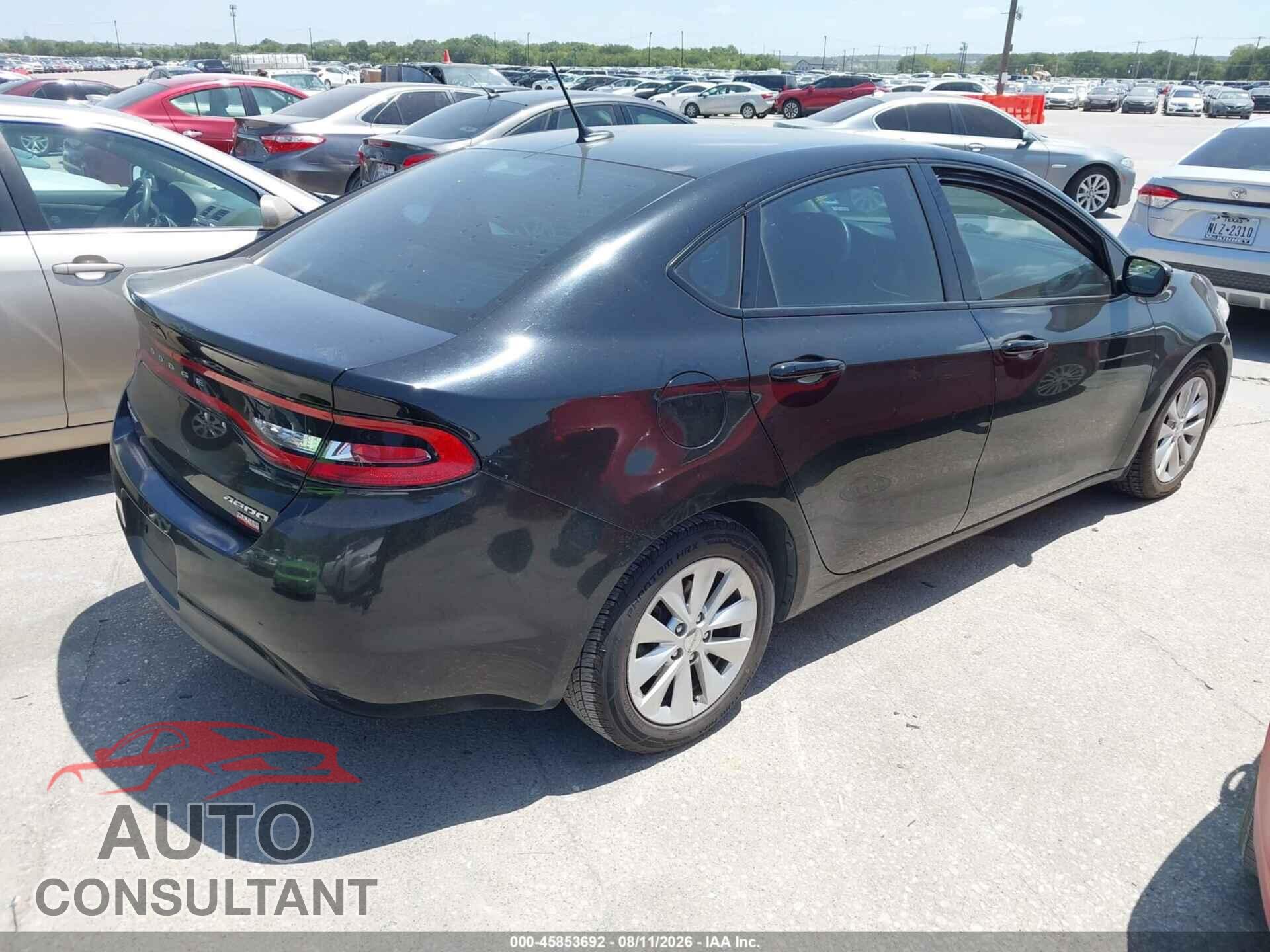 DODGE DART 2014 - 1C3CDFDH5ED726204