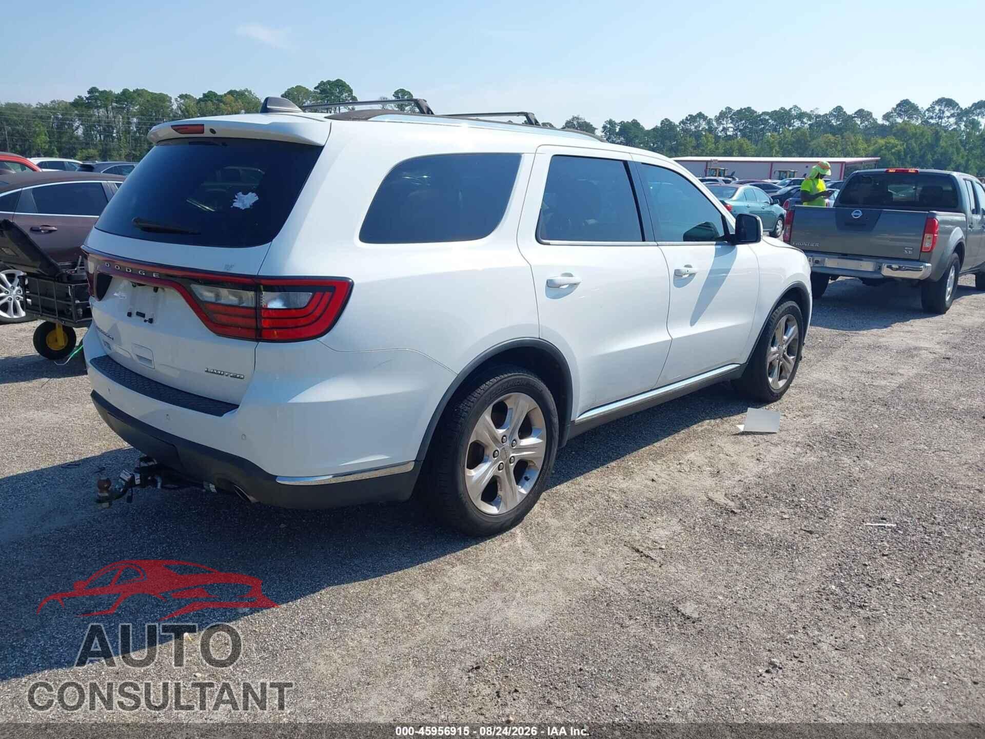 DODGE DURANGO 2014 - 1C4RDHDG4EC307548