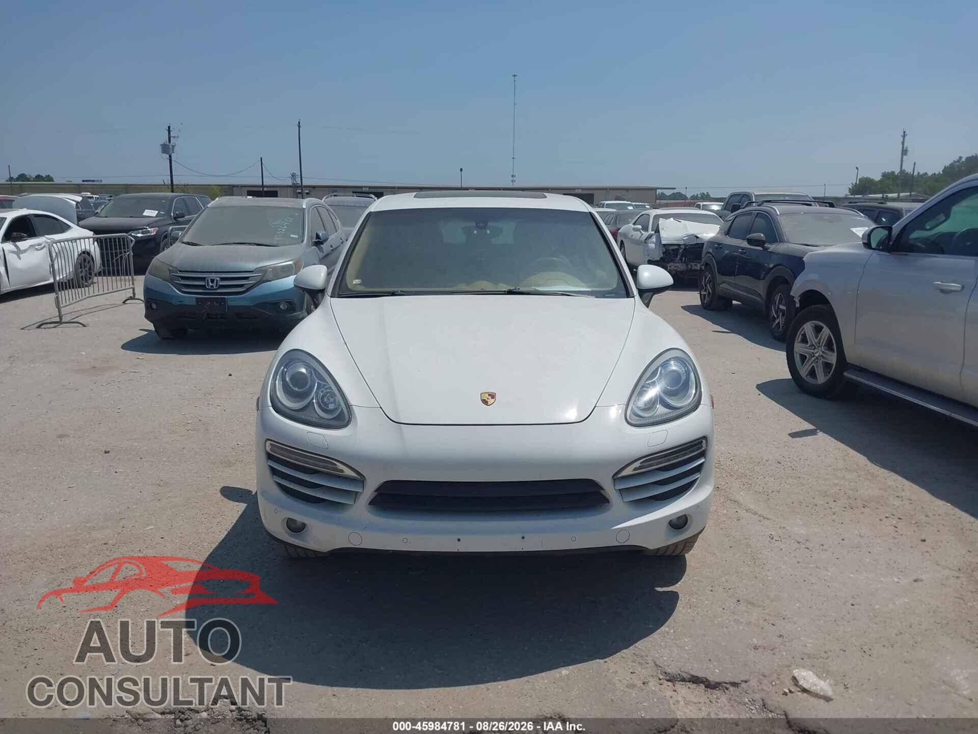 PORSCHE CAYENNE 2012 - WP1AA2A20CLA08095