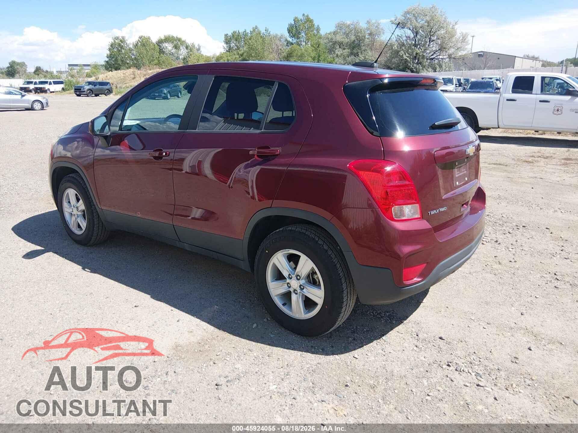 CHEVROLET TRAX 2017 - 3GNCJNSB3HL242258