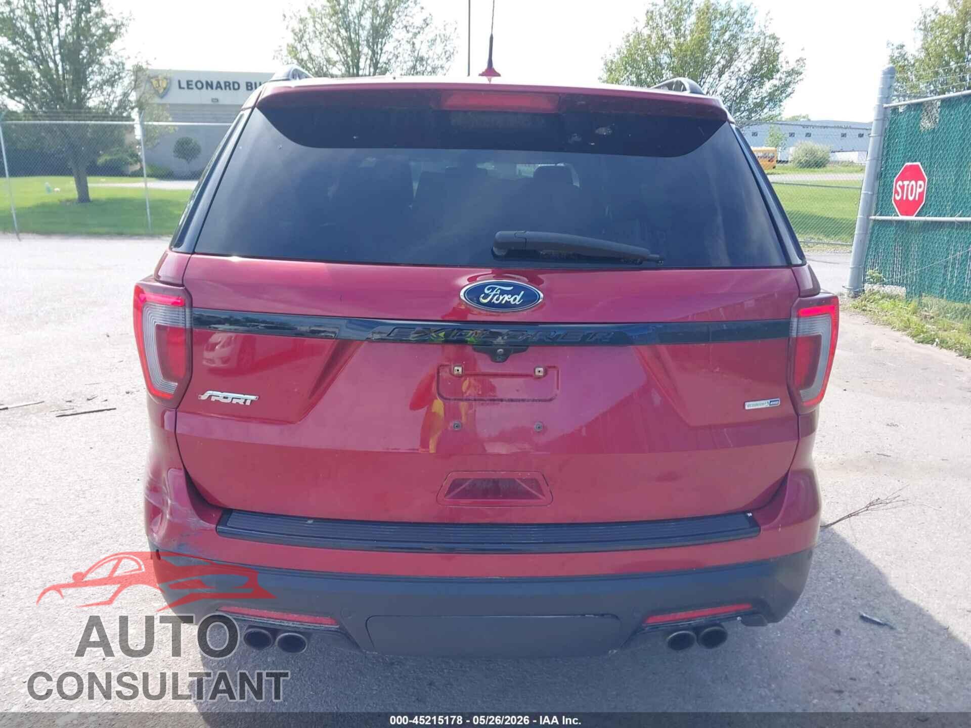 FORD EXPLORER 2018 - 1FM5K8GTXJGB05728