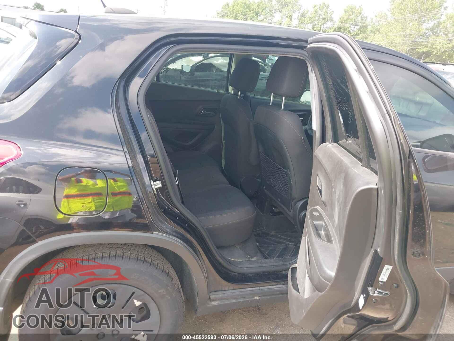 CHEVROLET TRAX 2017 - 3GNCJKSB3HL227452