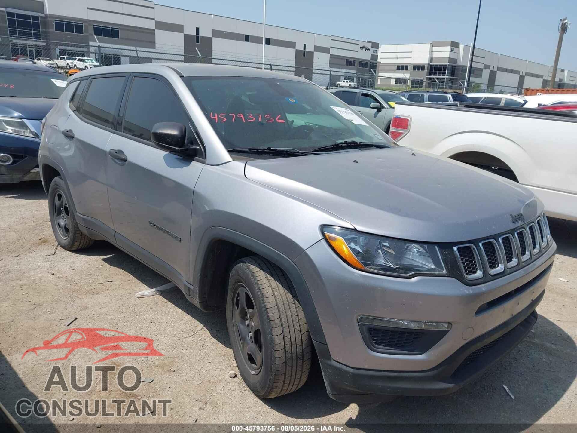 JEEP COMPASS 2020 - 3C4NJCAB2LT253140