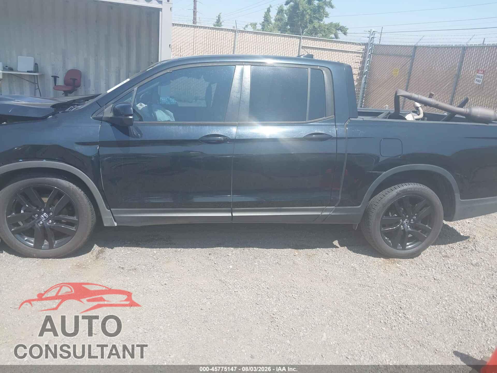 HONDA RIDGELINE 2017 - 5FPYK2F68HB006248