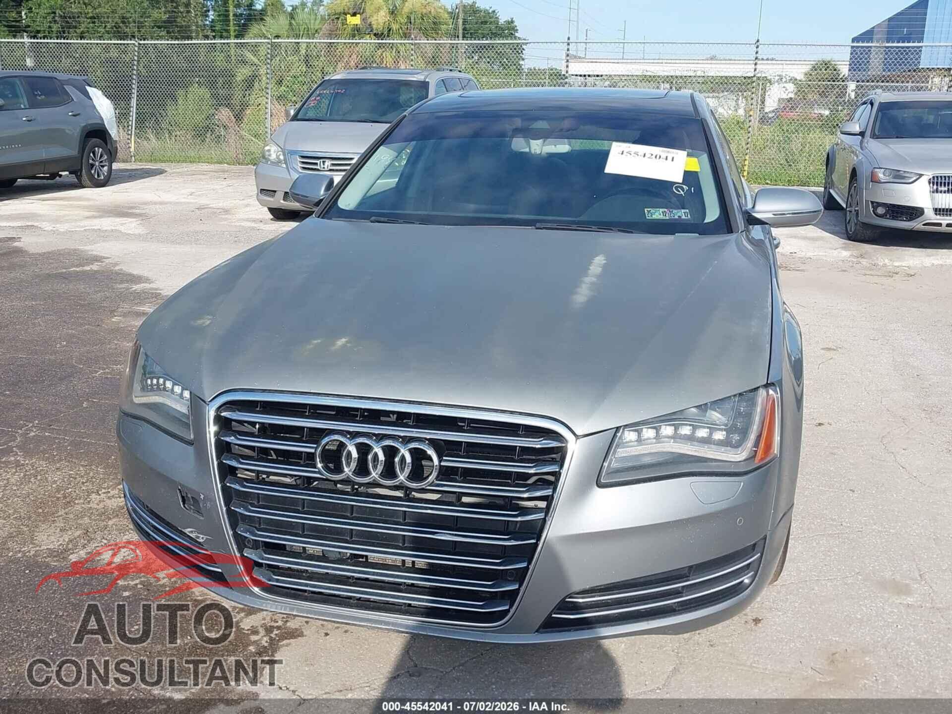 AUDI A8 L 2011 - WAURVAFD7BN005840