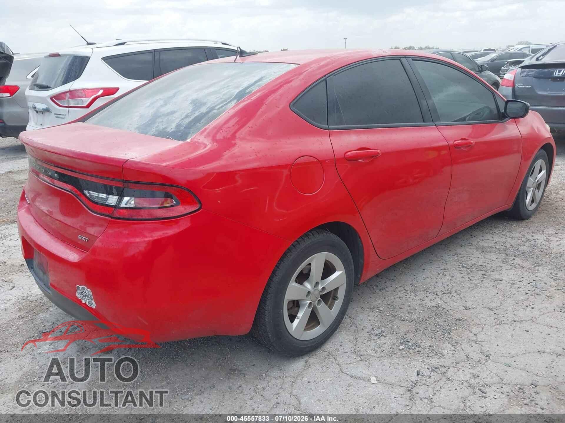 DODGE DART 2016 - 1C3CDFFA6GD816206