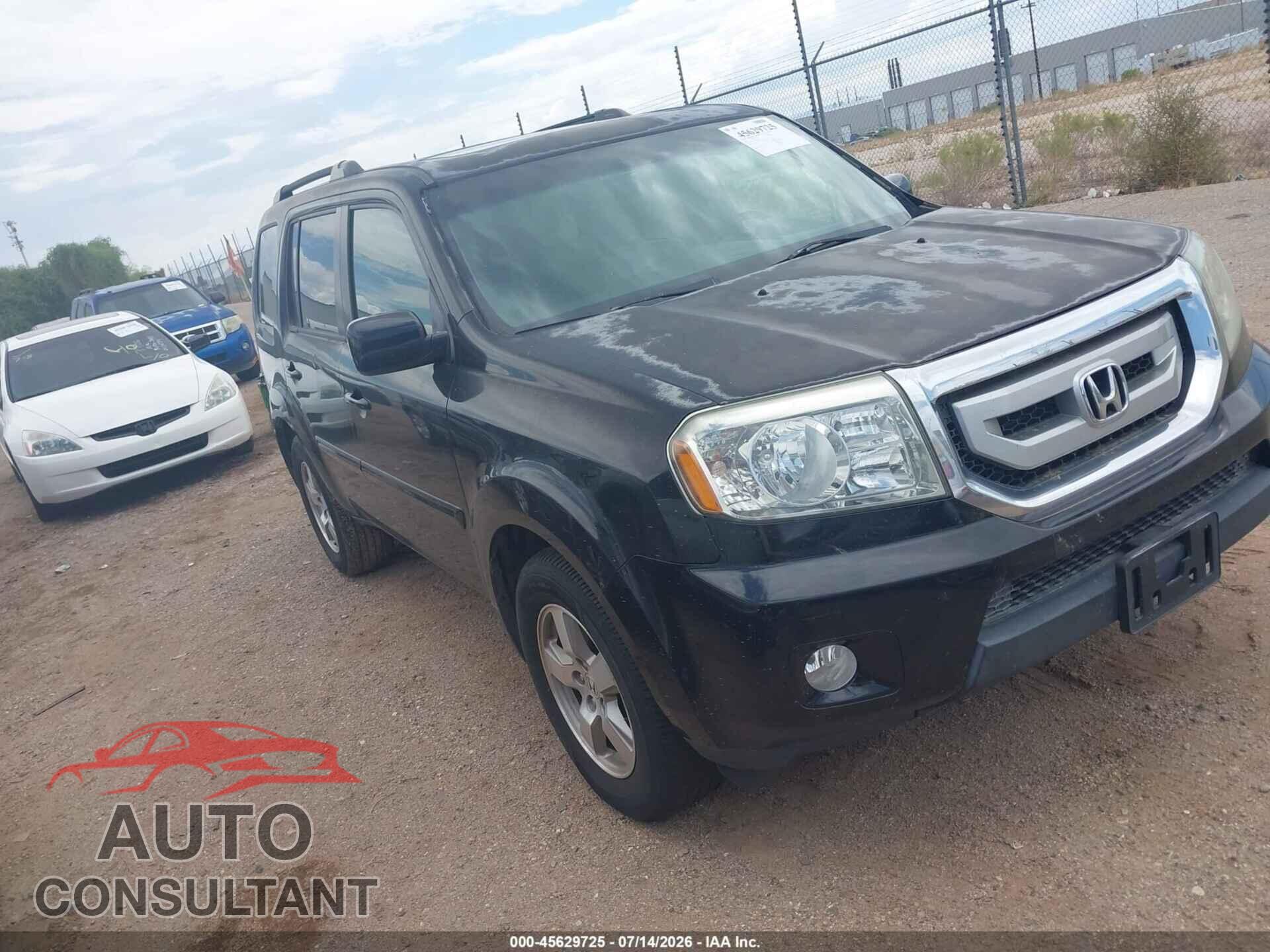 HONDA PILOT 2011 - 5FNYF3H57BB032256