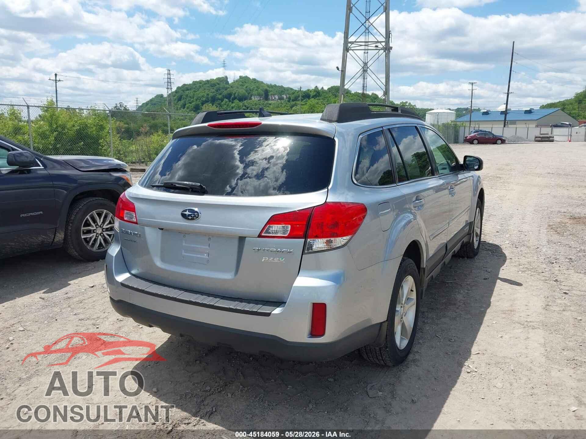SUBARU OUTBACK 2014 - 4S4BRBLC8E3310169
