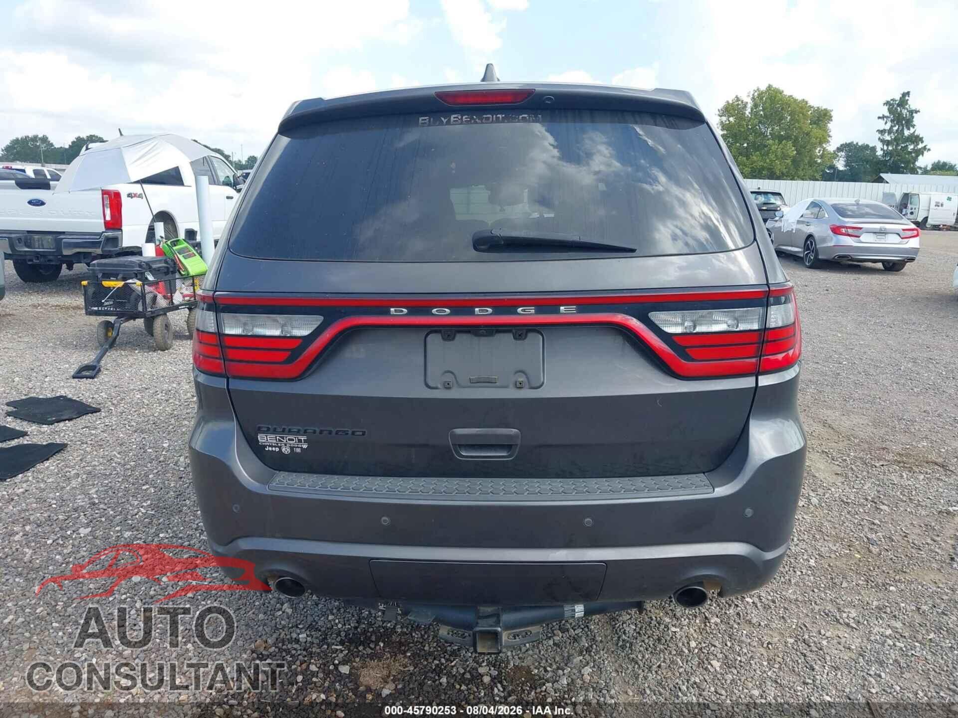 DODGE DURANGO 2019 - 1C4RDHAGXKC573558