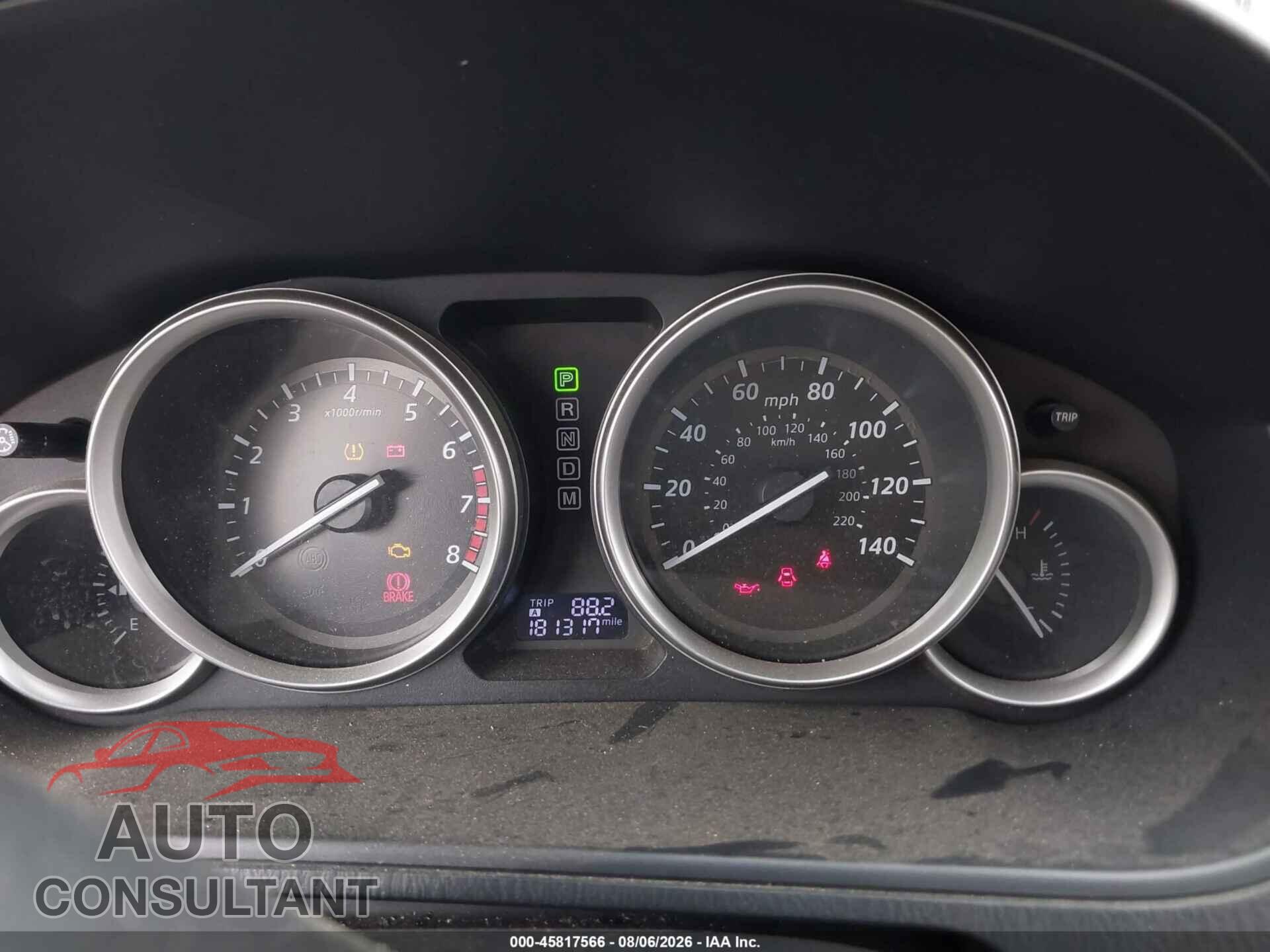 MAZDA CX-9 2015 - JM3TB3CA5F0452765