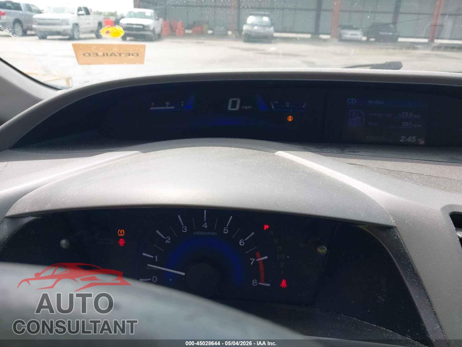 HONDA CIVIC 2012 - 19XFB2F58CE063720