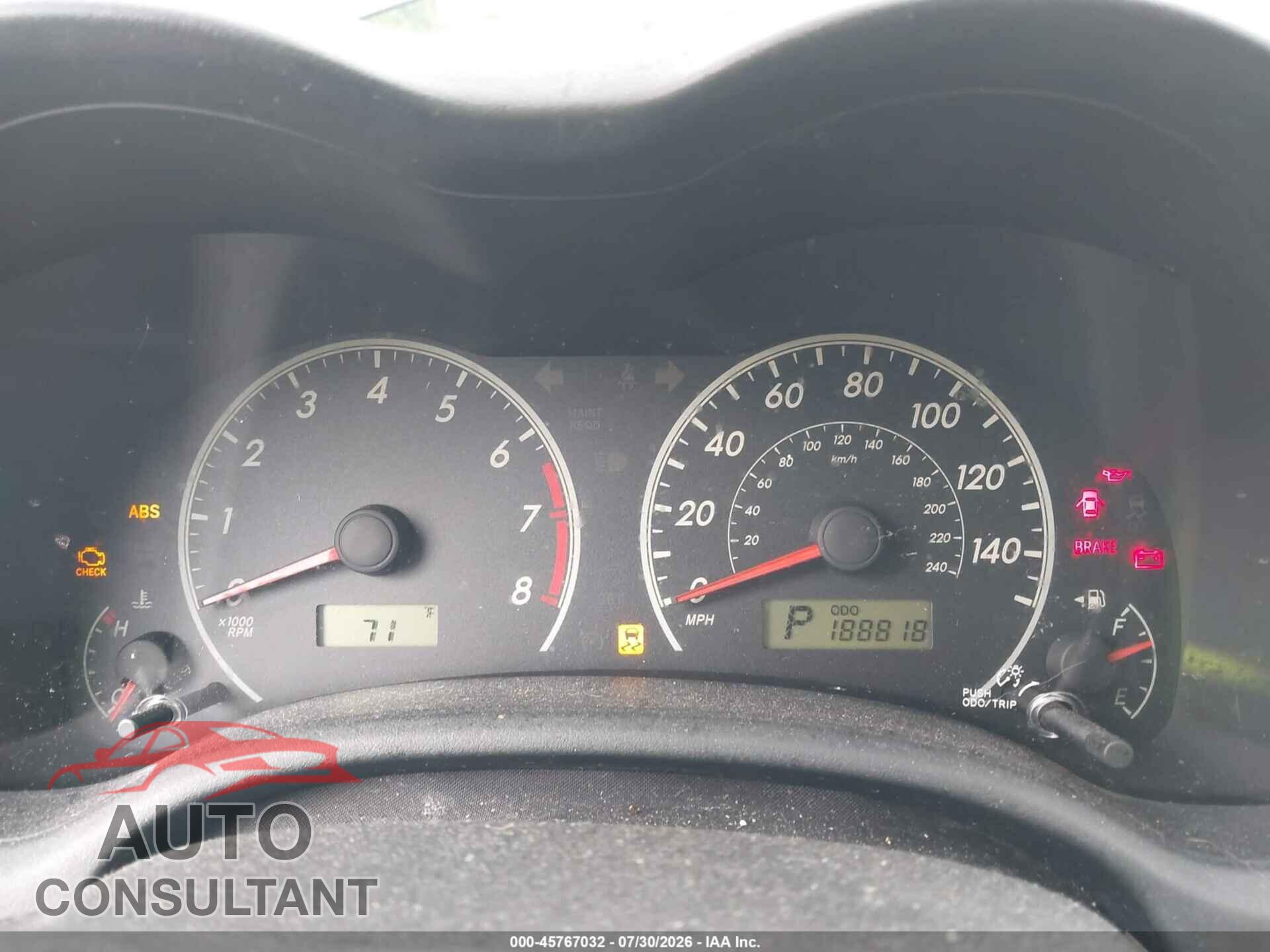 TOYOTA COROLLA 2011 - JTDBU4EEXBJ108681
