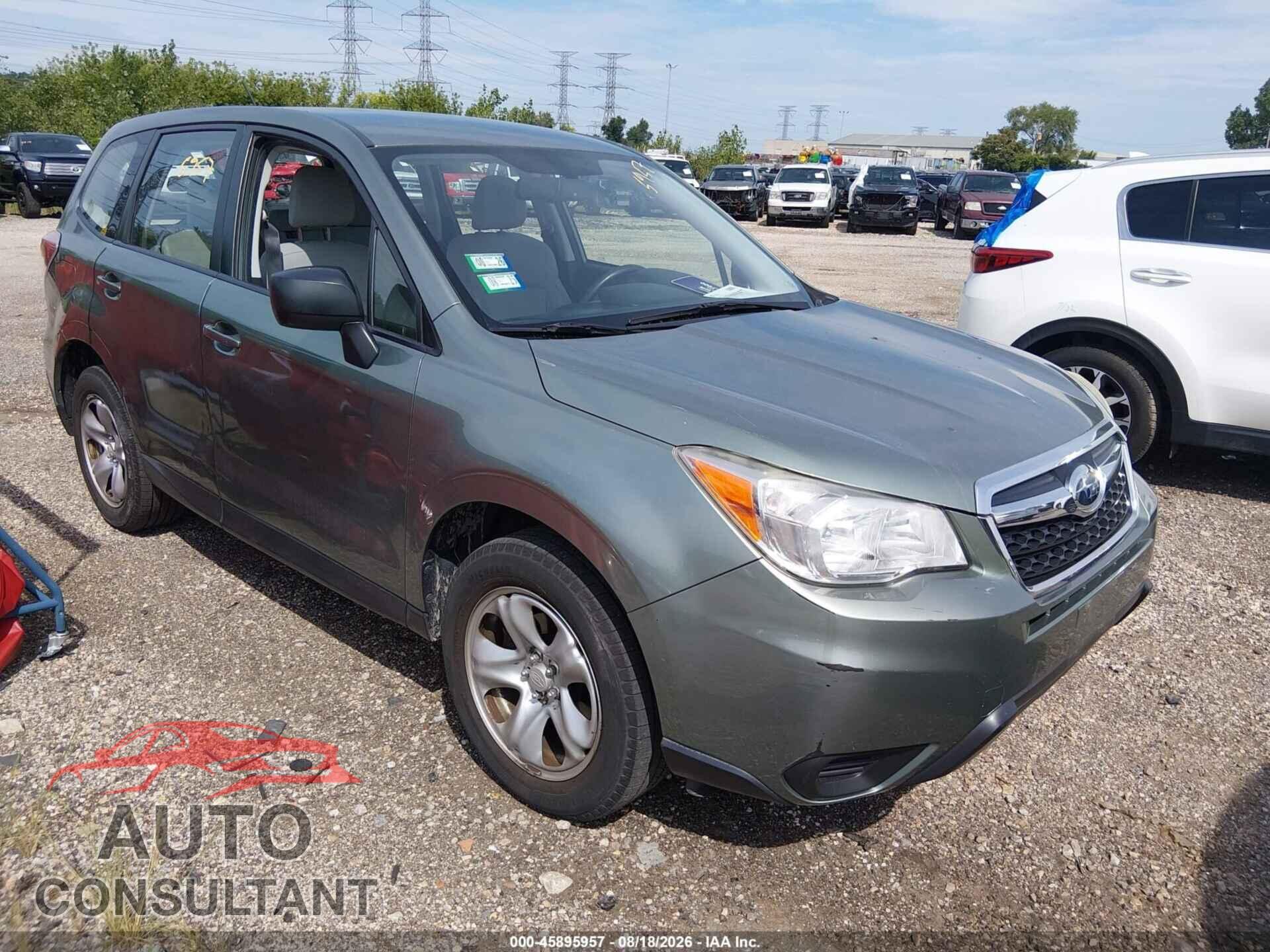 SUBARU FORESTER 2014 - JF2SJAAC0EH479700