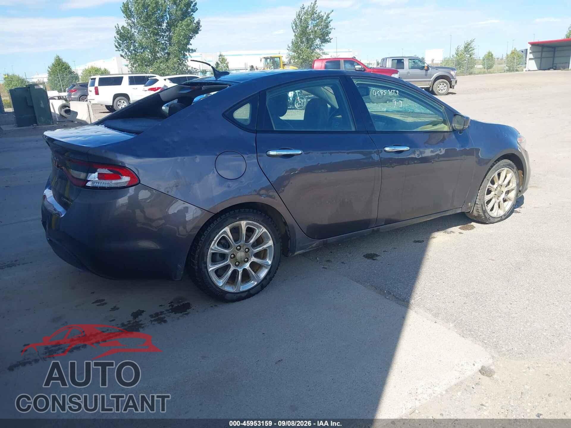 DODGE DART 2015 - 1C3CDFCB1FD422690