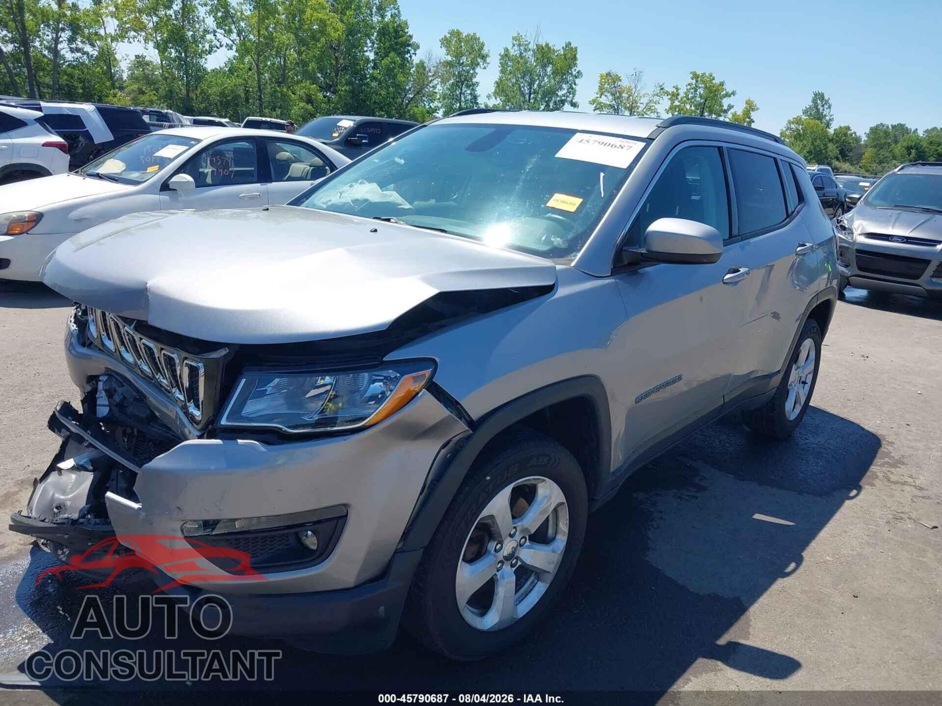 JEEP NEW COMPASS 2017 - 3C4NJDBB9HT641025