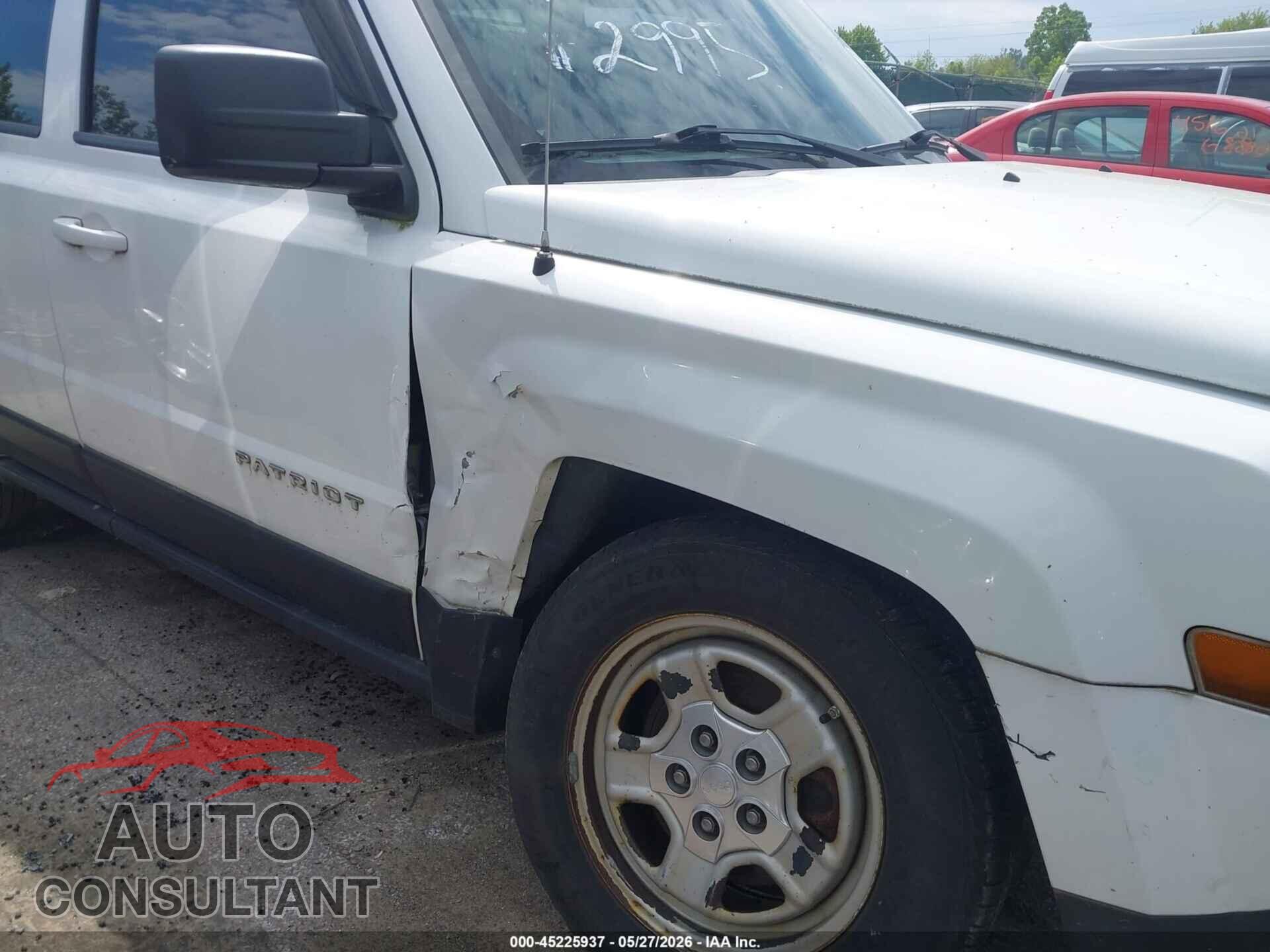JEEP PATRIOT 2012 - 1C4NJPBA5CD586628