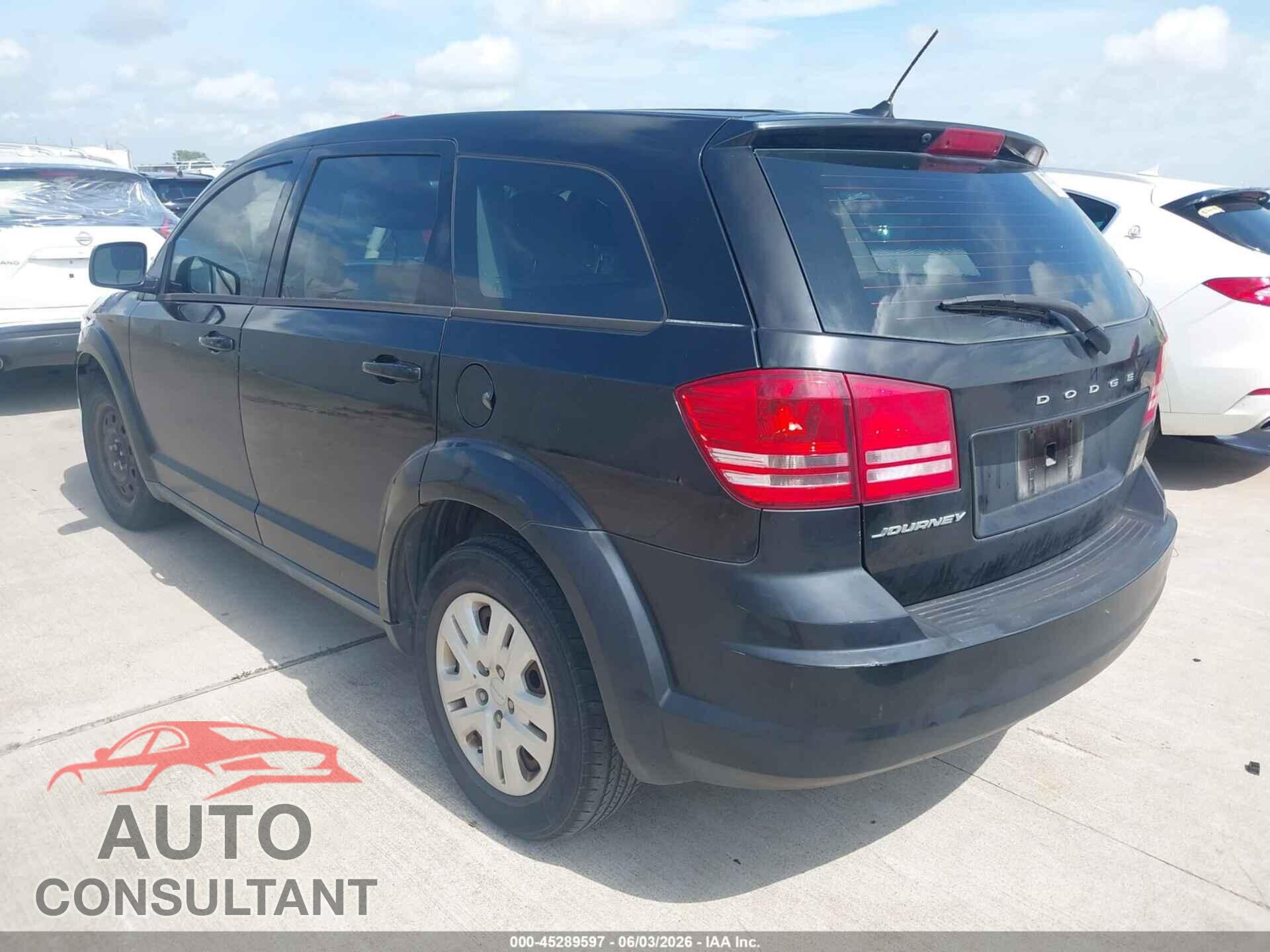 DODGE JOURNEY 2015 - 3C4PDCAB4FT543982