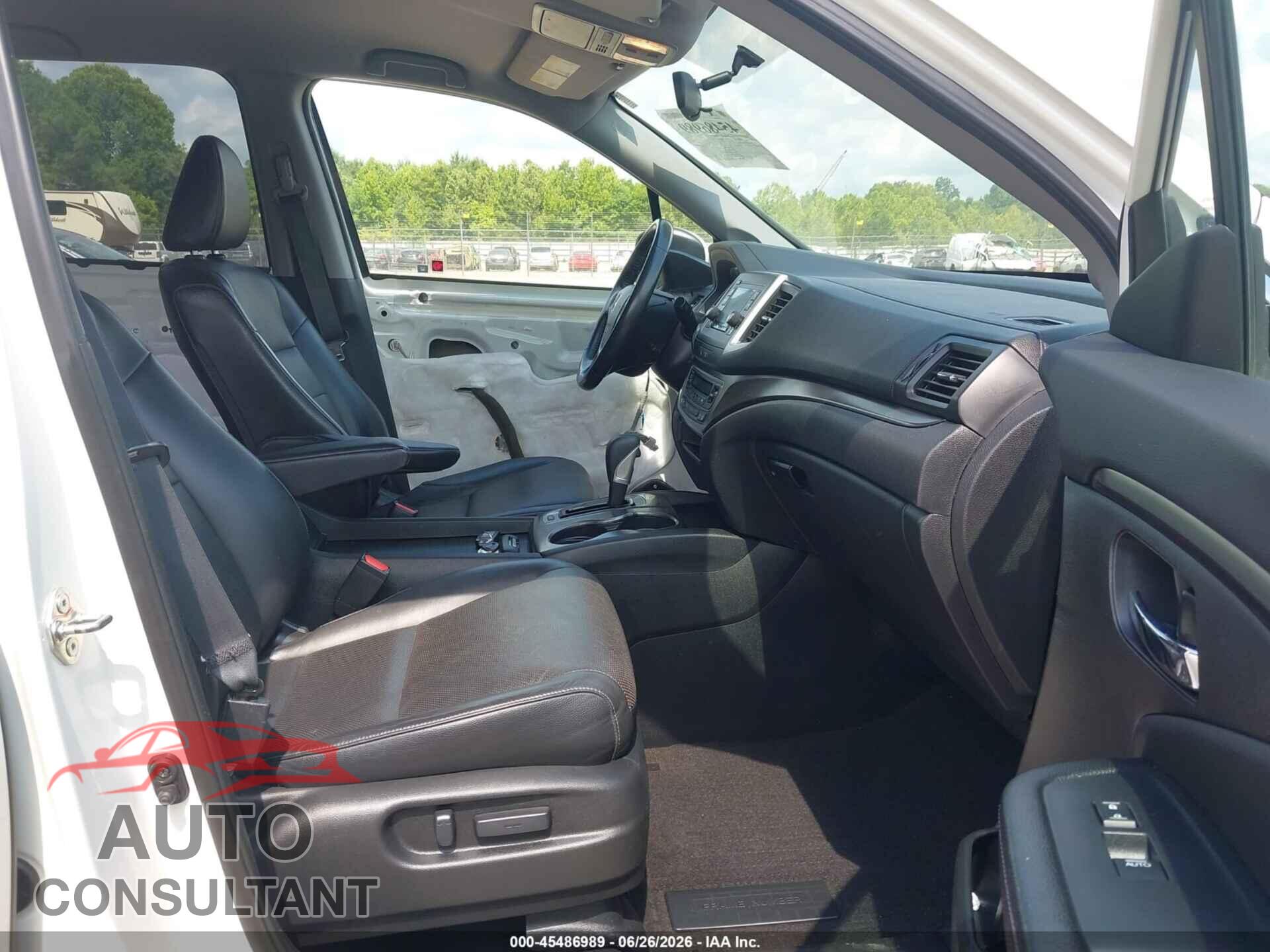 HONDA RIDGELINE 2017 - 5FPYK3F54HB036859