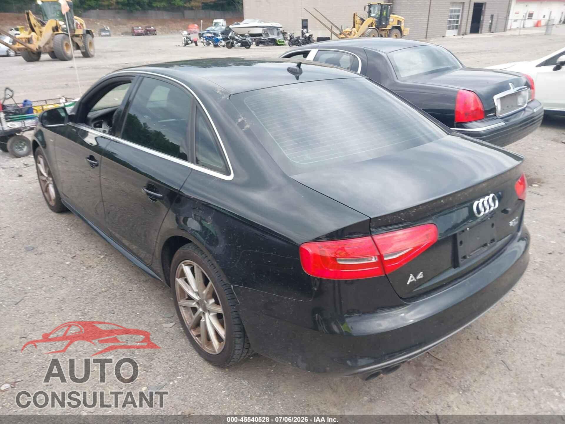 AUDI A4 2015 - WAUBFAFL9FN007780