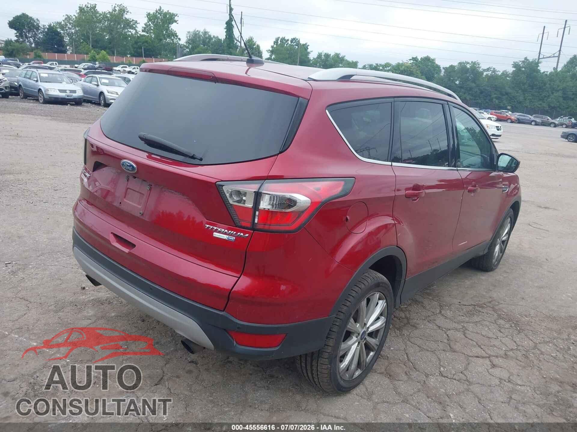 FORD ESCAPE 2017 - 1FMCU9JD2HUB33916