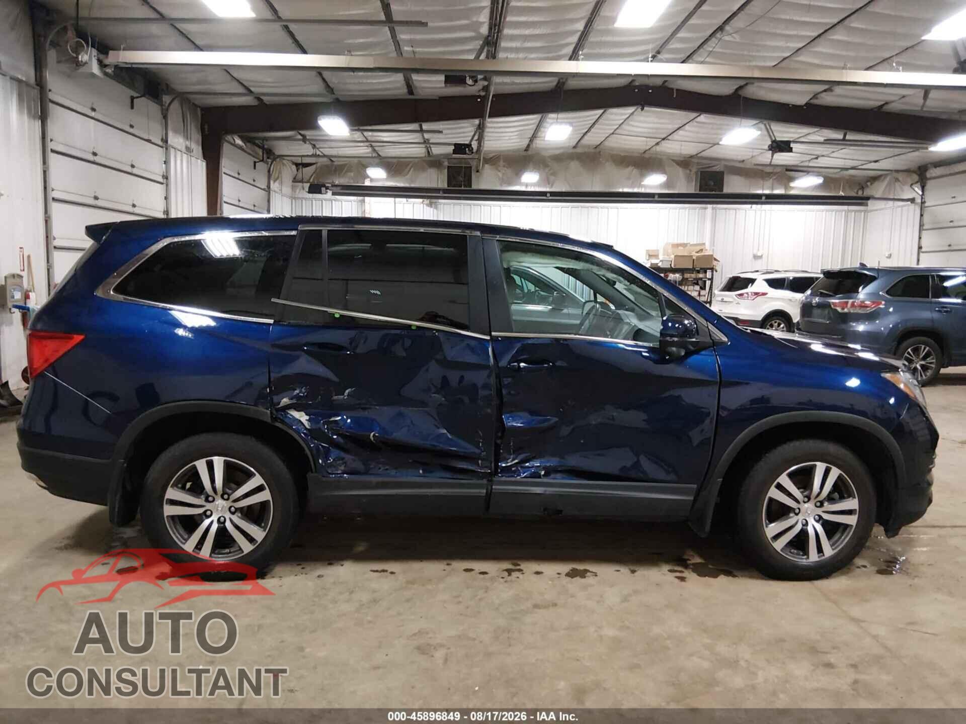 HONDA PILOT 2016 - 5FNYF6H80GB079227