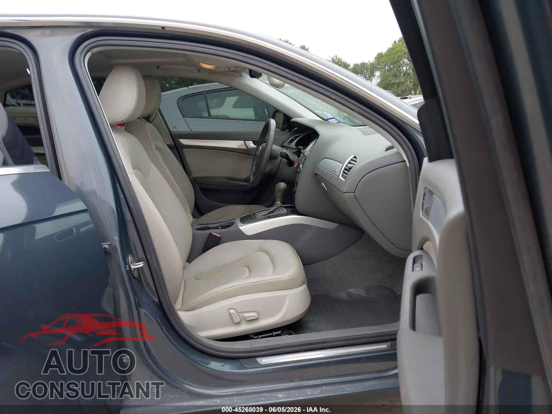AUDI A4 2010 - WAUFFAFL9AN013217