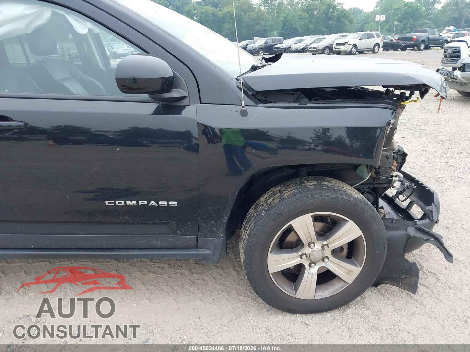 JEEP COMPASS 2017 - 1C4NJDEB2HD137191