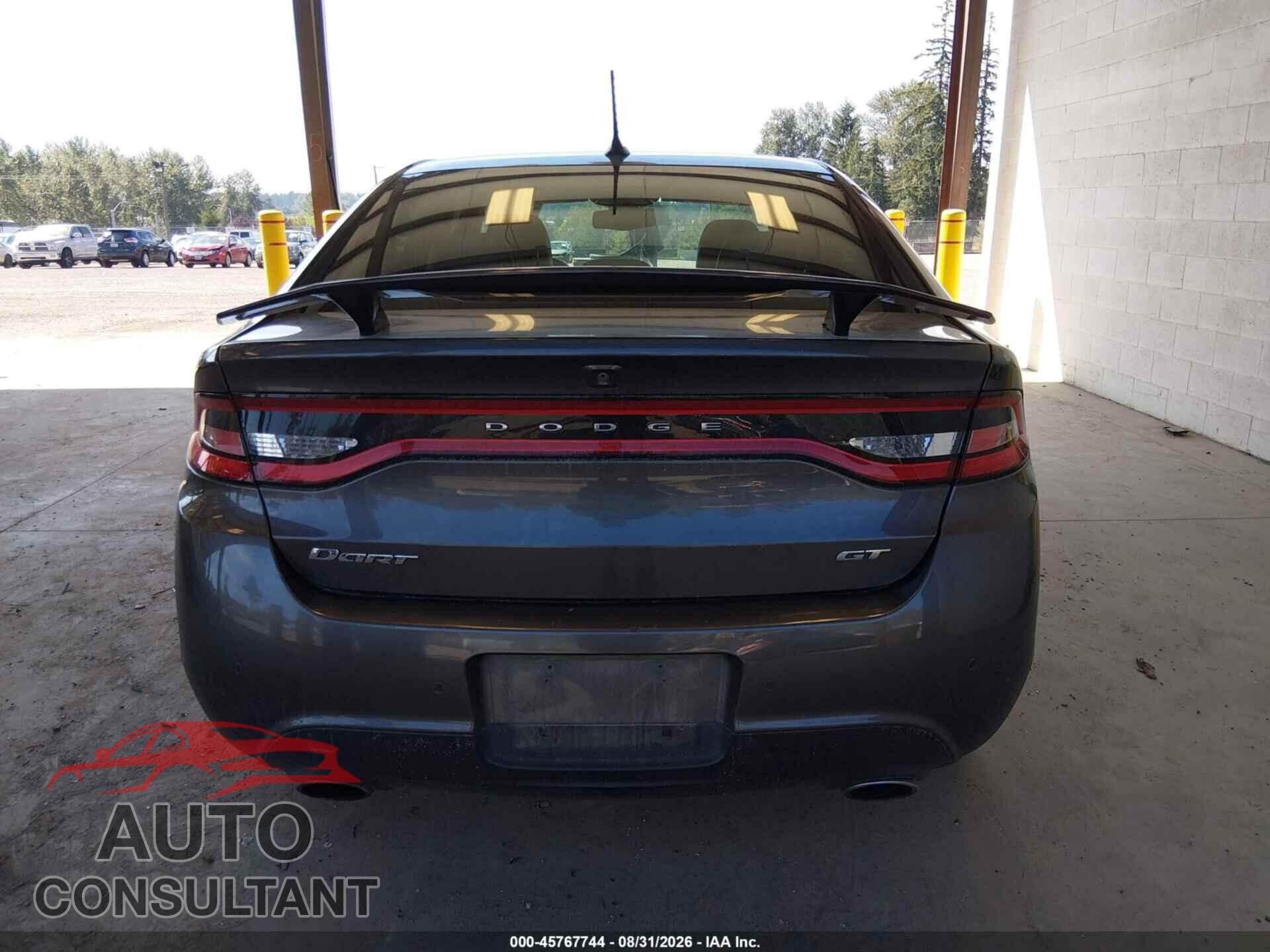 DODGE DART 2015 - 1C3CDFEB5FD141795