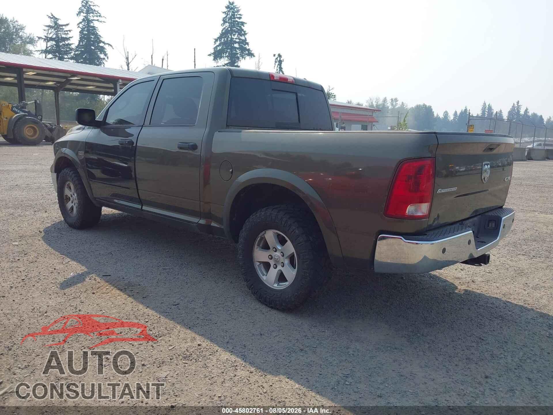 DODGE RAM 1500 2012 - 1C6RD7LT2CS176512