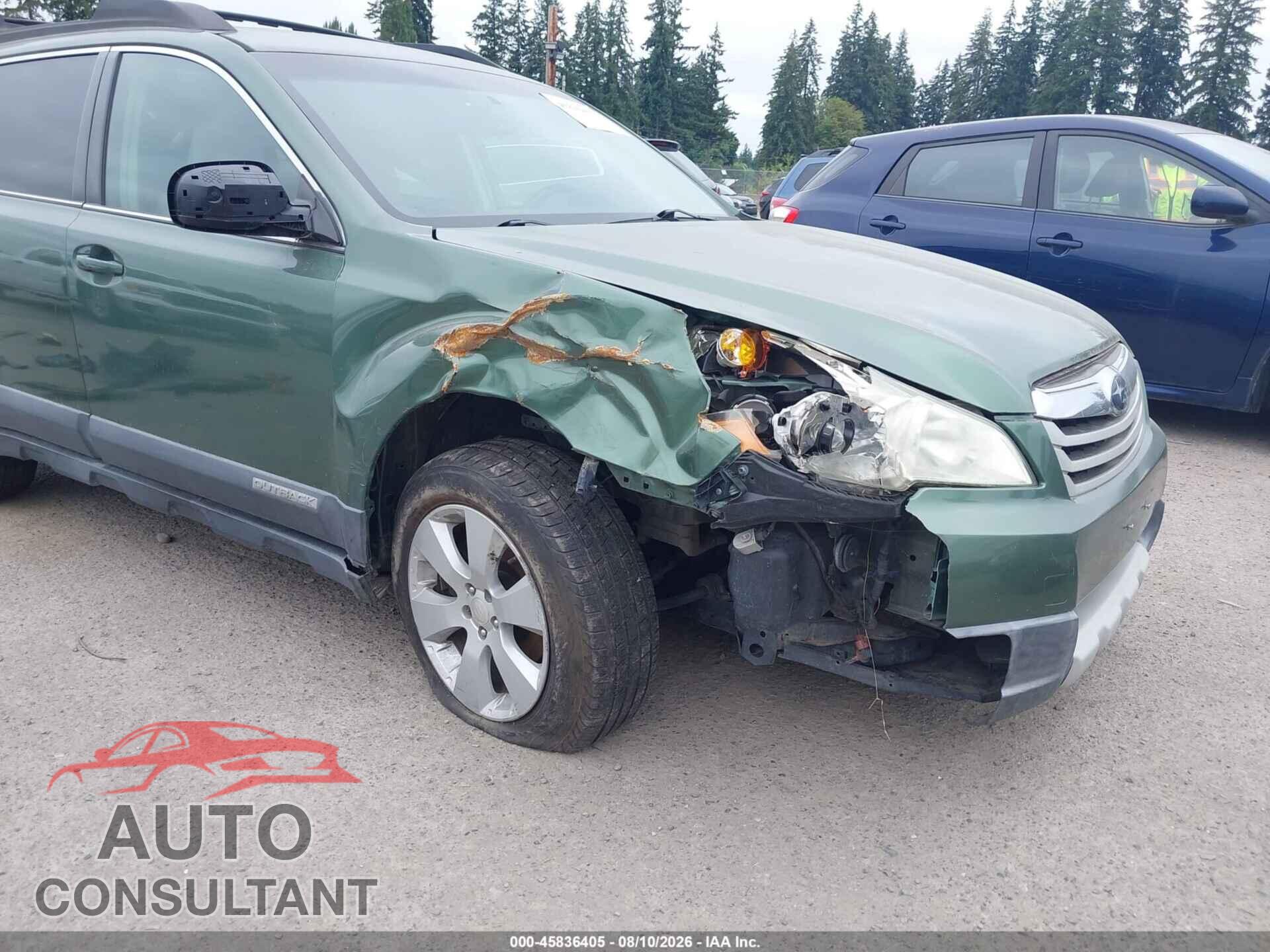 SUBARU OUTBACK 2010 - 4S4BRBFC3A3373055