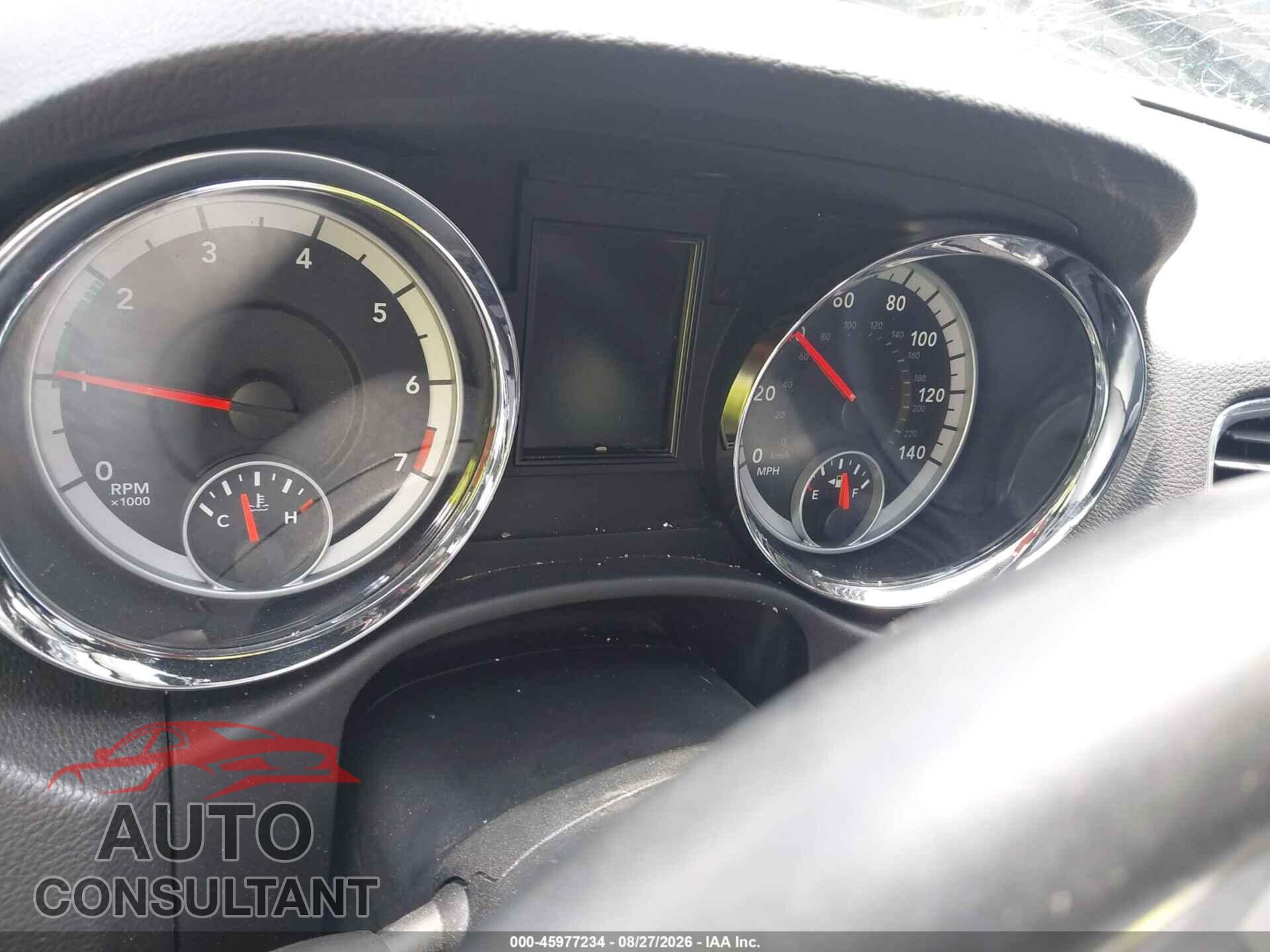 DODGE DURANGO 2013 - 1C4RDJAG1DC697227