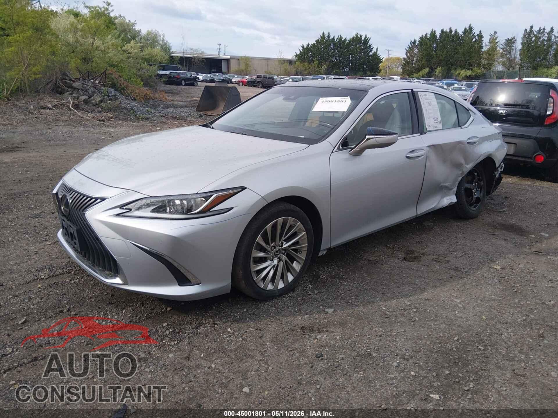 LEXUS ES 2019 - JTHBZ1B19K2005309