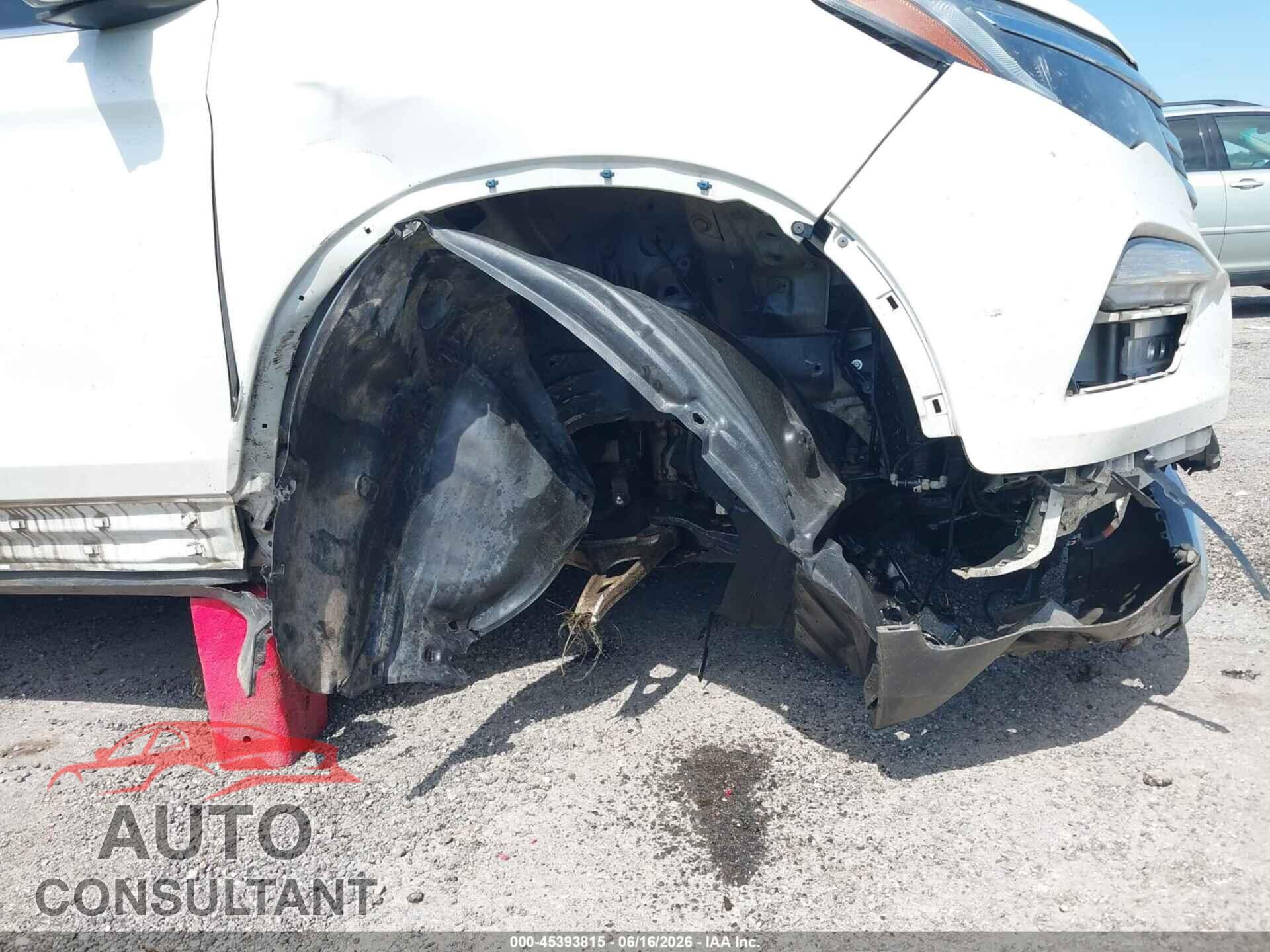HONDA PILOT 2017 - 5FNYF6H50HB045554