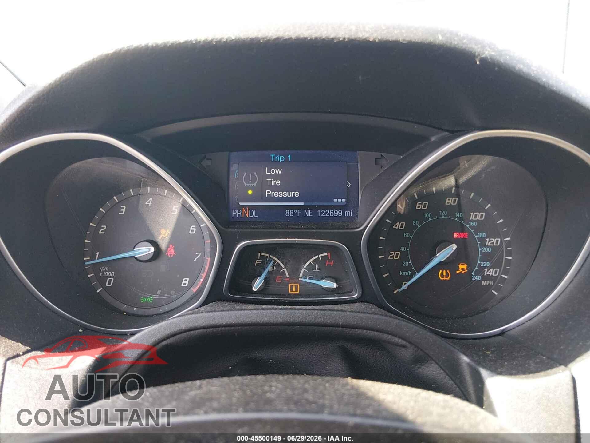 FORD FOCUS 2013 - 1FADP3F24DL334470