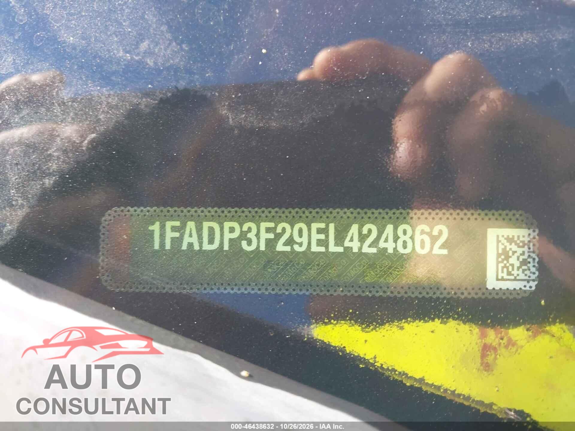 FORD FOCUS 2014 - 1FADP3F29EL424862