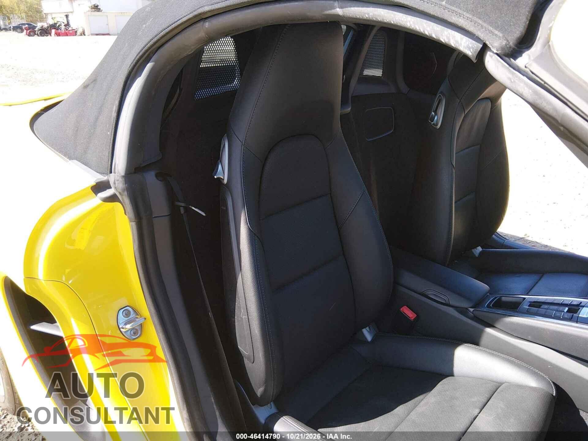 PORSCHE BOXSTER 2013 - WP0CB2A85DS130647