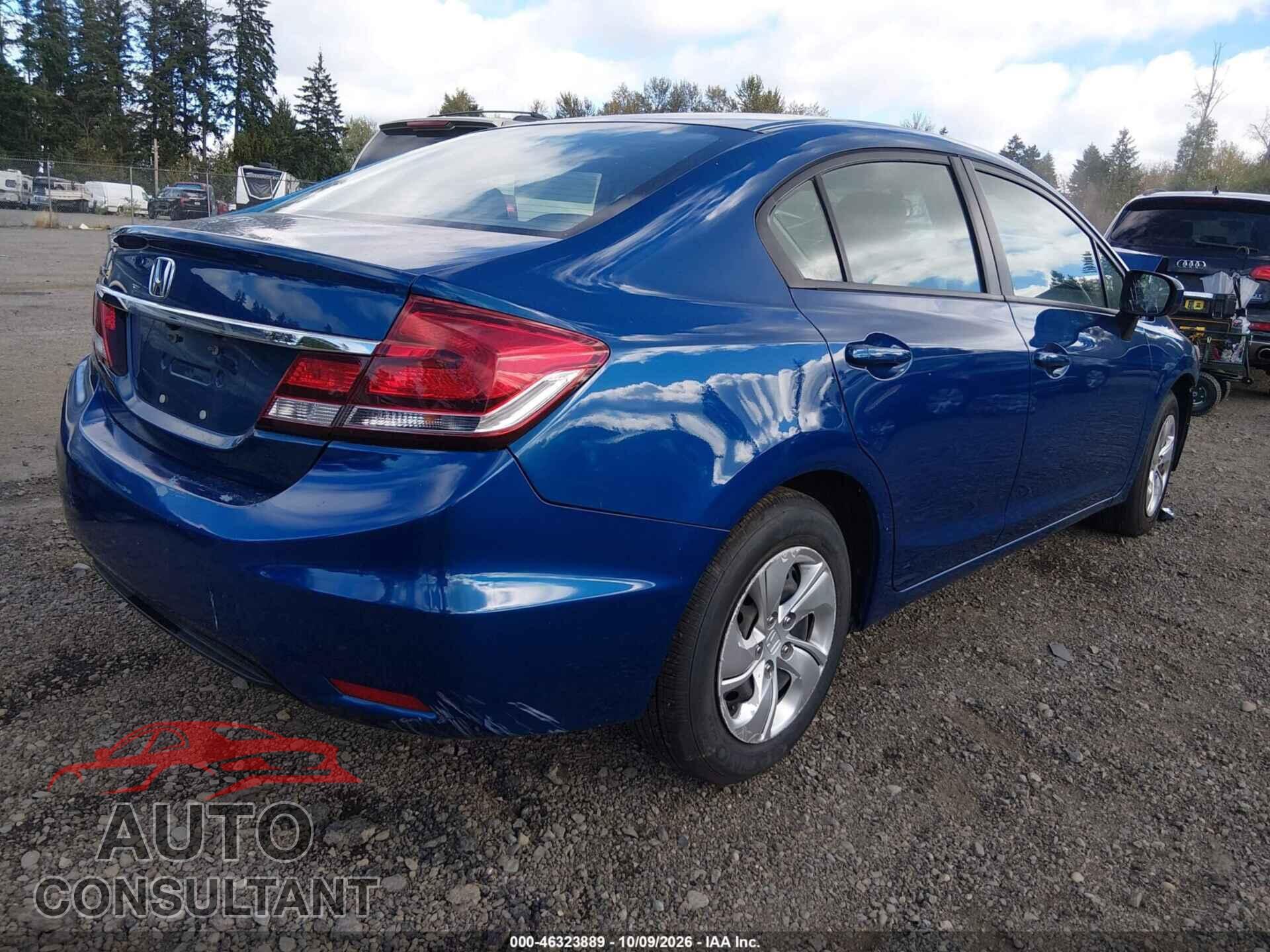HONDA CIVIC 2014 - 19XFB2F51EE212701