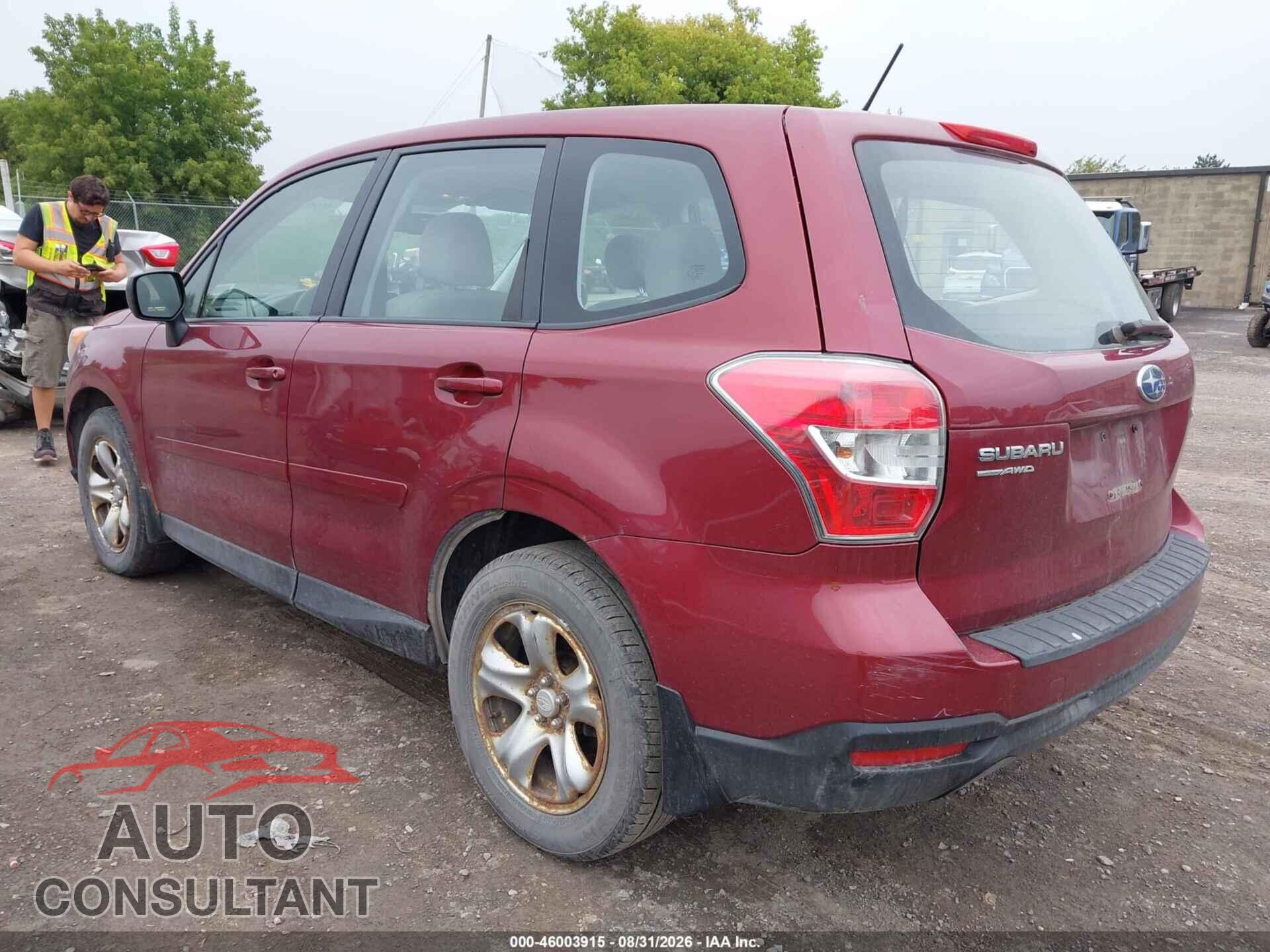 SUBARU FORESTER 2014 - JF2SJAAC8EH417543