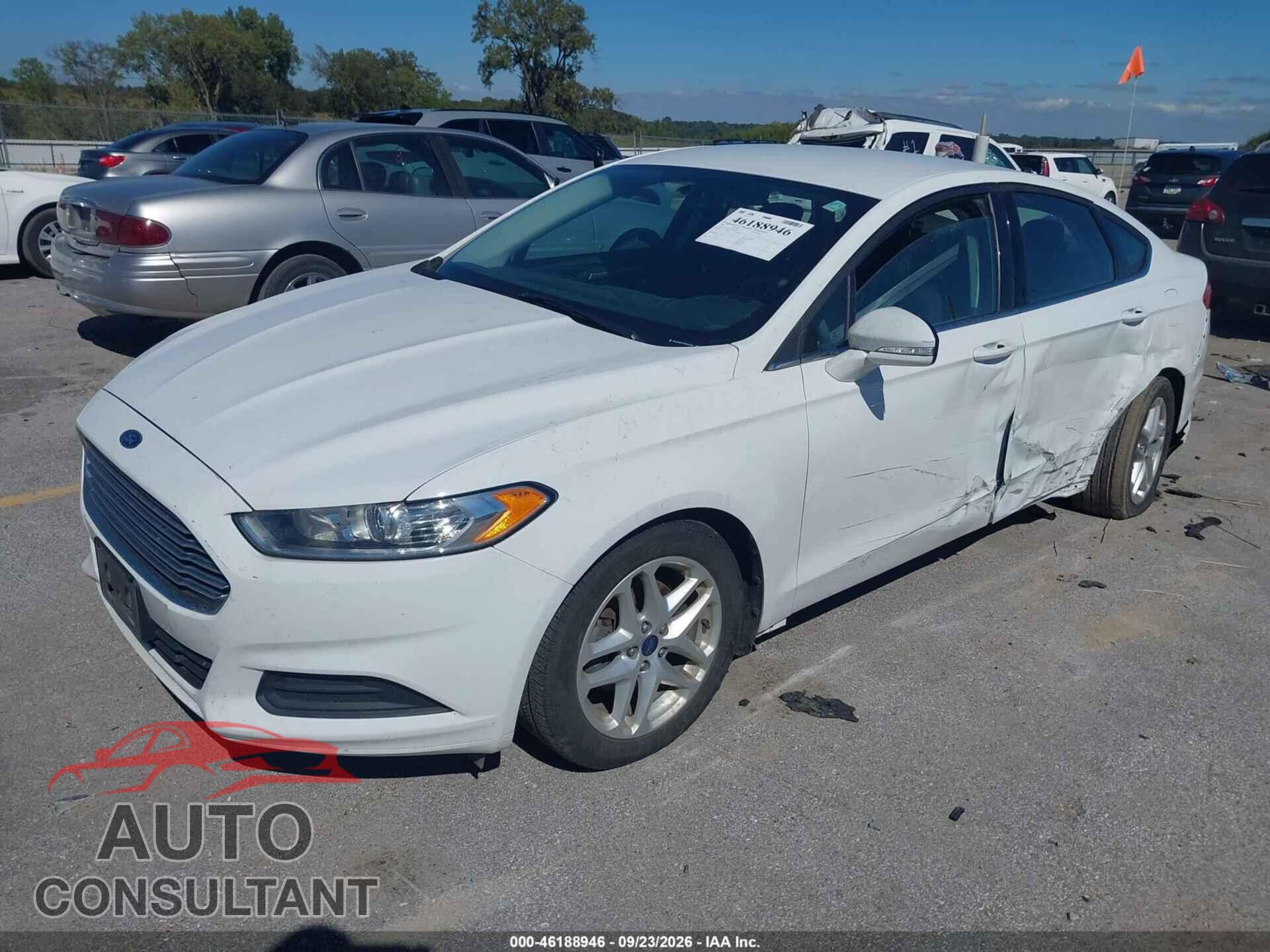 FORD FUSION 2013 - 3FA6P0H77DR384457
