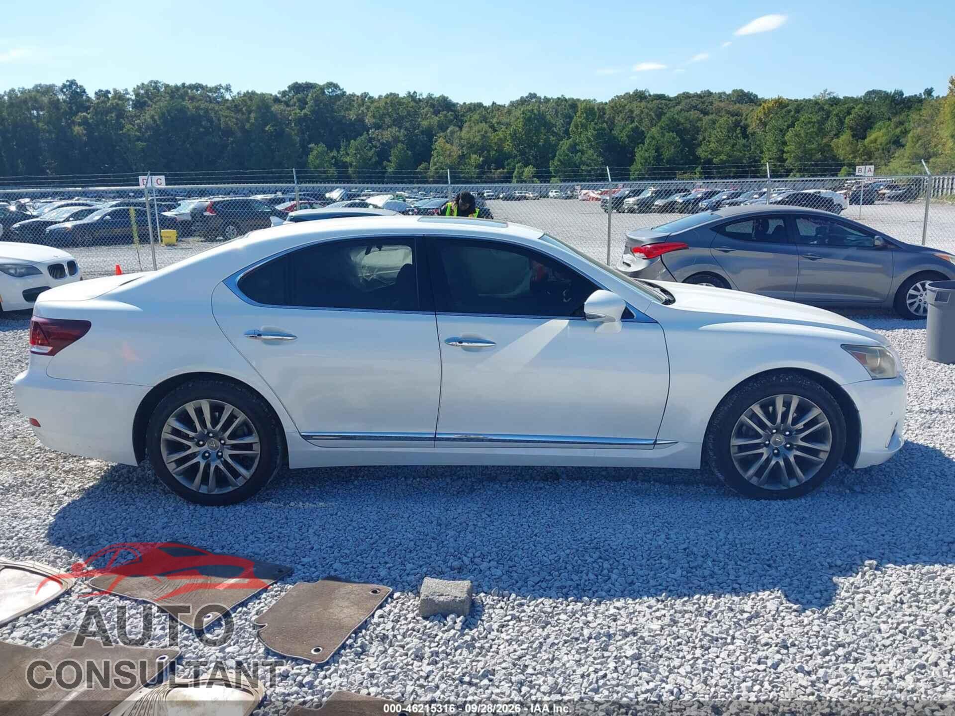 LEXUS LS 460 2013 - JTHBL5EF5D5114447