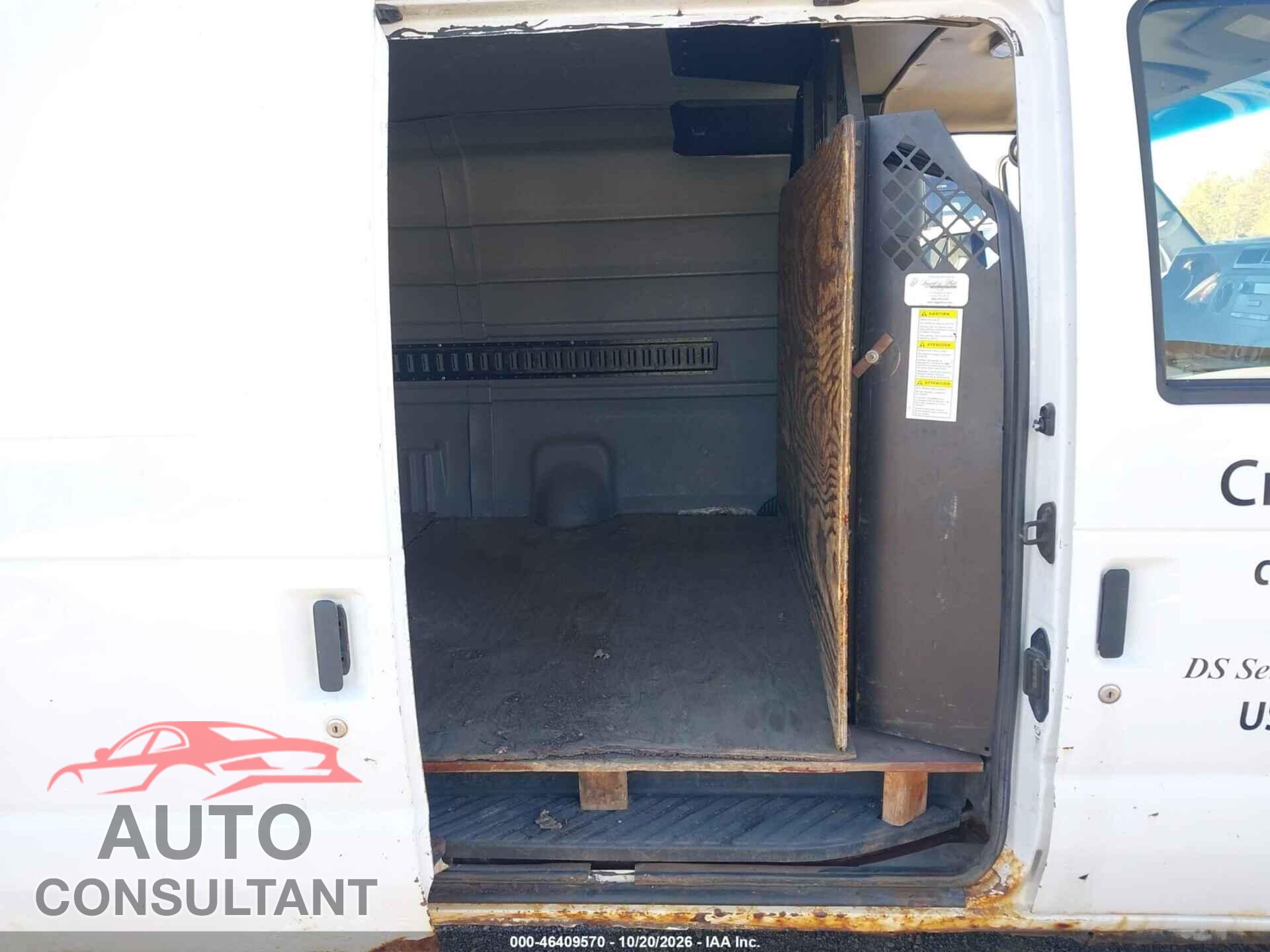 FORD E-350 SUPER DUTY 2013 - 1FTSS3EL4DDB31485