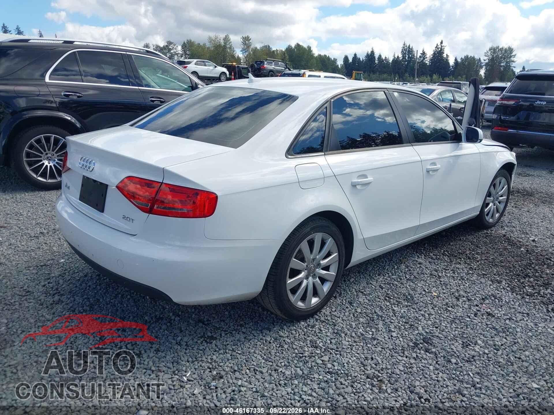 AUDI A4 2012 - WAUAFAFL5CA117983