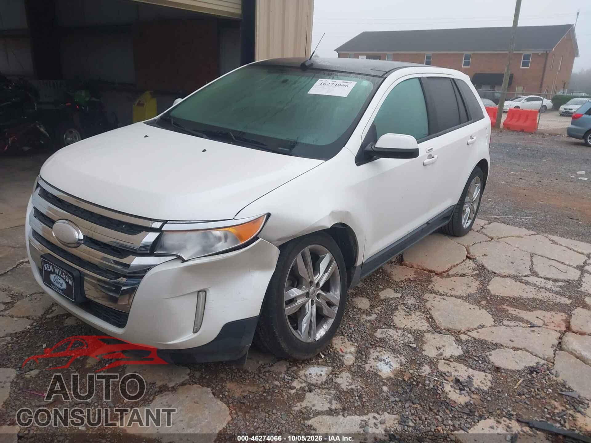 FORD EDGE 2012 - 2FMDK3J92CBA87246