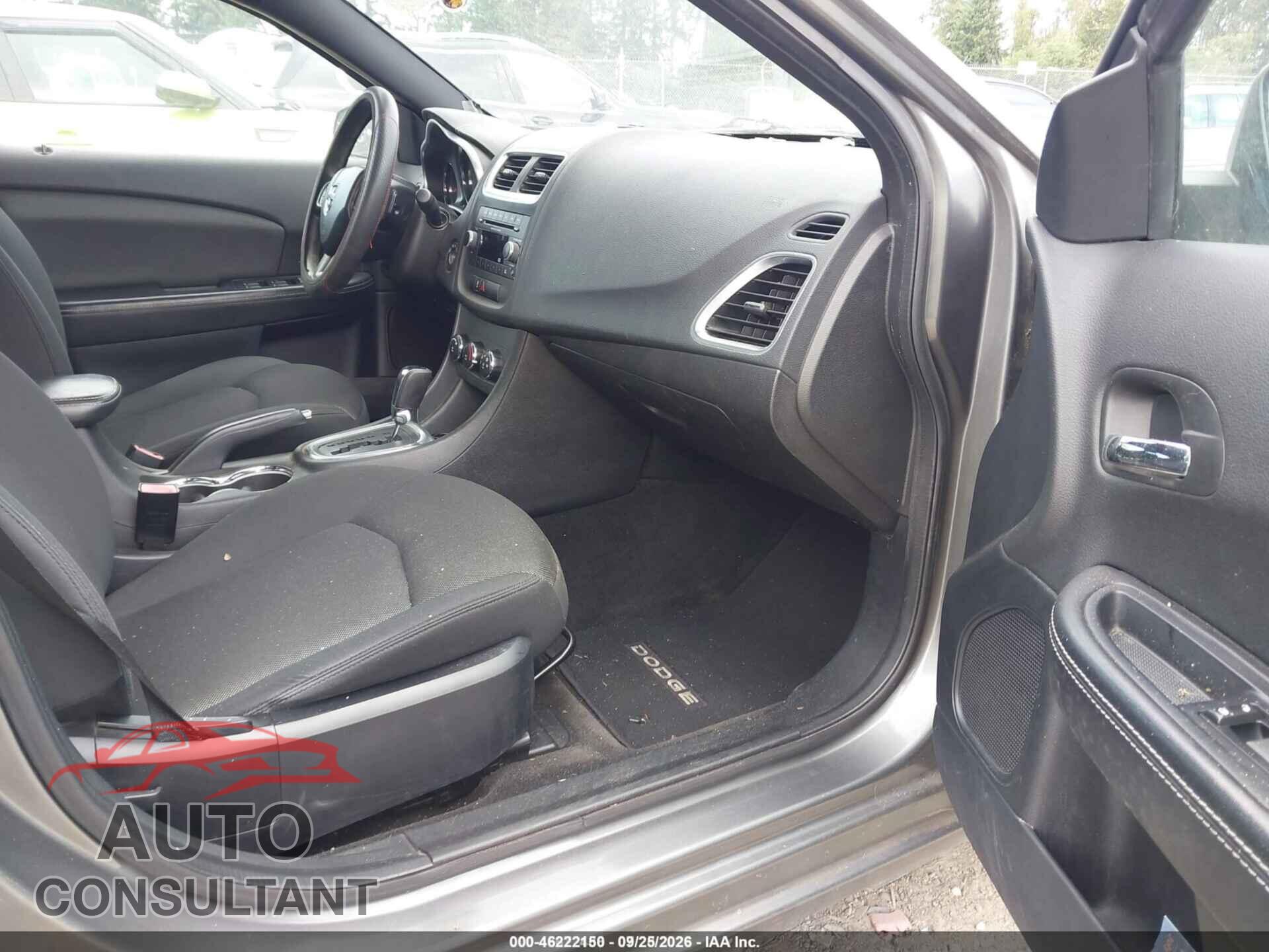 DODGE AVENGER 2012 - 1C3CDZAB3CN259650